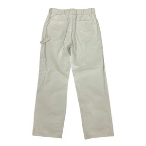 Lioness Cream Cotton Straight Leg Utility Pants Minimalist Small‎ thumbnail 4