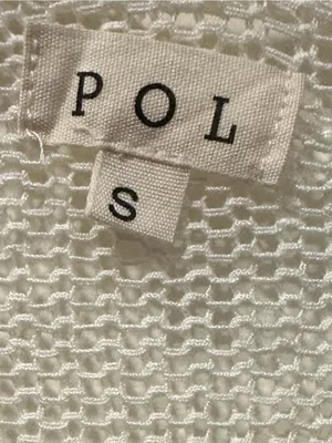S POL Cream Open-Front Knit Cardigan thumbnail 4