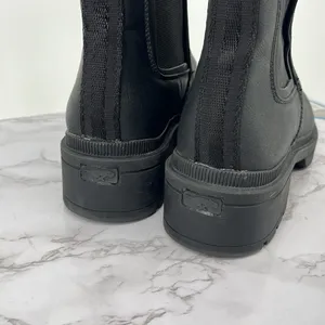 Rocket Dog Iggie Black Chelsea Boot Pull On Chunky Sole Size 8 Goth Punk Cushion thumbnail 6