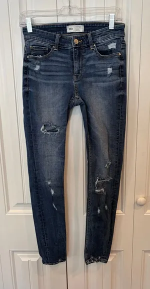 BKE‎ Payton Universal Fit Mid Rise Ankle Tall Jeans Size 24 thumbnail 1