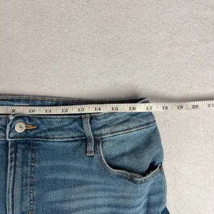 Old Navy Extra High Rise Flare Jeans Women's 14 Secret Smooth Pockets Y2k Casual thumbnail 4