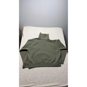 Spanx AirEssentials Half Zip Pullover Olive Green Sweatshirt 1X Tall 4709 thumbnail 3