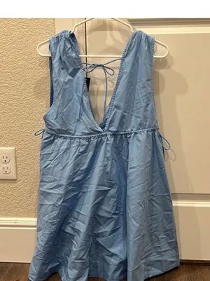 Abercrombie And Fitch Blue Dress thumbnail 1