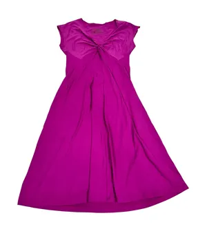 Patagonia Kamala Twist Front Midi Dress‎ Magenta Pink Women Medium thumbnail 1