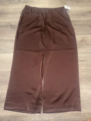a new day Wide Leg Pants in Brown thumbnail 2