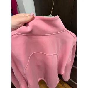 lululemon Brushed Softstreme Half Zip in a pink shade 14 thumbnail 7