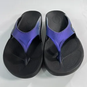 OOFOS OOriginal Sport Graphic Thong Mismatched Sizing Left‎ W9/M7 Right W8/M6 P thumbnail 2