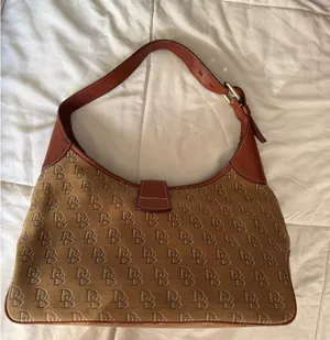 Dooney & Bourke Leather Bag Brown thumbnail 2