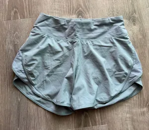 lululemon athletica Women’s Light Sage Running Shorts thumbnail 1