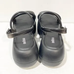 Melissa Women's Size 9 Black Air Bubble Platform Sandal Shoes‎ thumbnail 4
