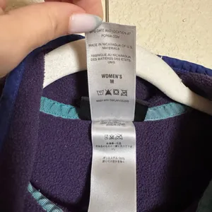 Patagonia Snap-T Fleece Pullover Size Medium Womens Purple‎ thumbnail 4