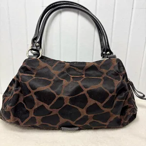Nine & Co. by‎ Nine West Shoulder bag animal print with zipper thumbnail 1