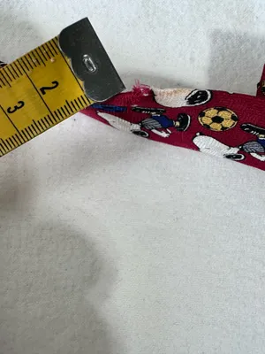 Peanuts Animation Necktie Snoopy Brown Burgundy White Blue Sport Character Tie thumbnail 7