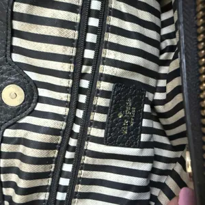 Kate Spade Southport Ave Sloan Black Leather Pebbled Handbag‎ Designer Purse thumbnail 7