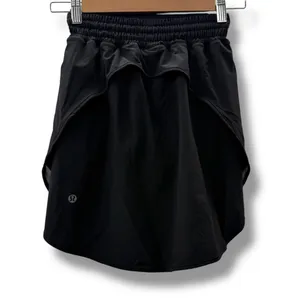 Lululemon Hotty‎ Hot High-Rise Skirt *Long in Black Sz 0 thumbnail 2