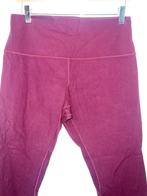 Lululemon Align Women’s High-Waist Burgundy 21” Crop Leggings thumbnail 2