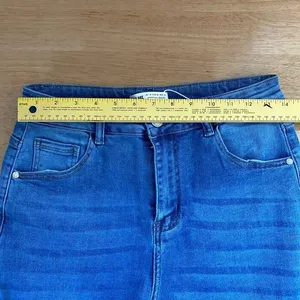 NWT Katch Me Womens Mid Rise Tapered Denim Jeans Size M / US 8 / UK 10 thumbnail 6