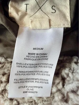 Thread & Supply Gray Plush Sherpa Fleece Vest (Medium) thumbnail 5