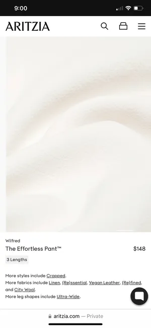 Aritzia Wilfred Effortless Pants thumbnail 8