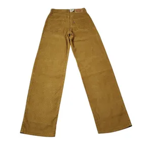 Levi's 94 Baggy Corduroy Brown Straight Leg Loose Pants Y2K 90s Size 24 x 31 thumbnail 3