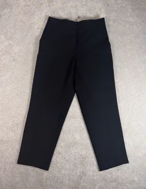 Aritzia Babaton Conan Trouser Pants Womens 4 ‎ Stretch Mid Rise Black Pull On thumbnail 1