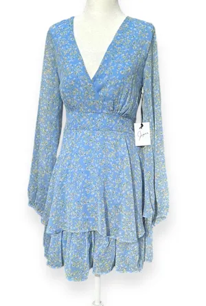 Japna Floral Layered Mini Dress thumbnail 1