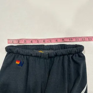 Aviator Nation Sweatpants Gray Joggers Relaxed Fit Lounge Size S thumbnail 10