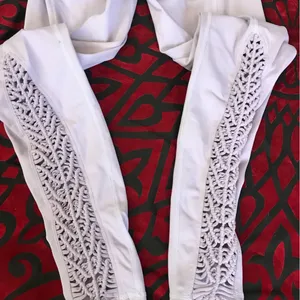 CARBON 38 Tanjung macrame crochet high waist compression leggings sz small EUC thumbnail 3