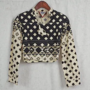 Cowgirls' Rodeo Association Vintage Cropped Western Top Small thumbnail 1