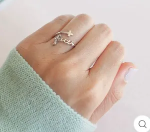 Always blessed faith ring Silver thumbnail 1