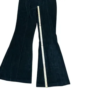 Aerie Black Corduroy Flare Pants High Waisted Bell Bottoms Sz‎ S thumbnail 6
