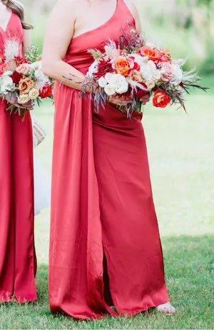 Azazie Bridesmaid Dress Dusty Rose thumbnail 6