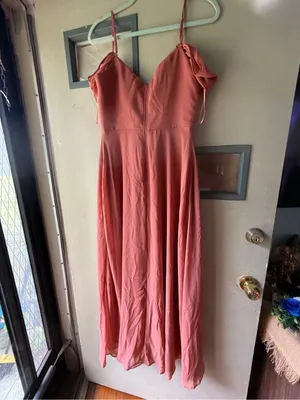 Birdy Grey Coral Off-Shoulder V-Neck Maxi Dress thumbnail 8