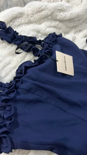 superdown Navy Blue Dress Mini thumbnail 5