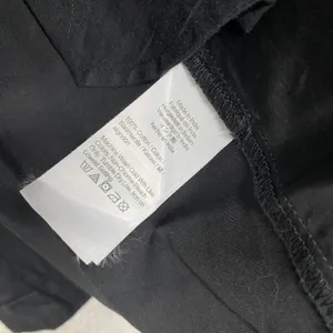 Madewell Dress 2 Black Seamed Long‎ Sleeve Mini Poplin Shirtdress Pockets NV025 thumbnail 9