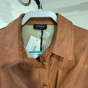 Stories Leather Dress thumbnail 4