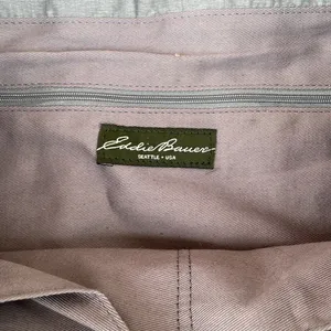 Eddie Bauer Puffer and Wool Tote Bag Travel Overnight Quilted thumbnail 3