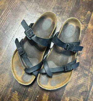 Birkenstock Mayari black ortho arch support cork 9/40 sandals thumbnail 1