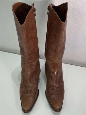Coconuts by Matisse Brown Western Butterfly Cowgirl Boots Women's 7 M Festival Boho thumbnail 2