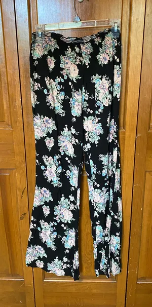 Brandy Melville Floral Pants Flowy thumbnail 1