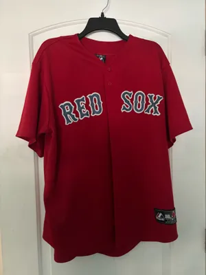 Red Sox Majestic Jersey Boston thumbnail 1