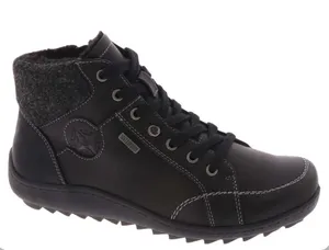 Wanderlust Black Lace-Up Women’s Ankle Boots Size 8.5 Extra Wide thumbnail 1