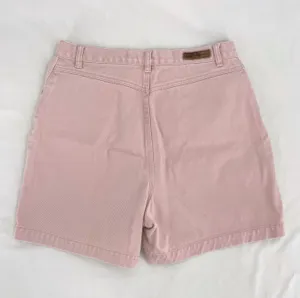Gloria Vanderbilt Vintage Baby Pink Pastel High Rise Jean Shorts Retro Denim 12 thumbnail 2