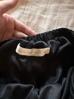 Altar'd State black ruffle skirt  thumbnail 2