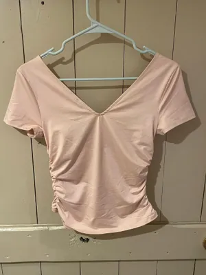 Pink Cinched Top  thumbnail 1