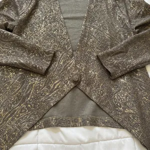 Staples‎ Womens Medium Brown Blazer Jacket Officechic Corpcore City Feminine thumbnail 2