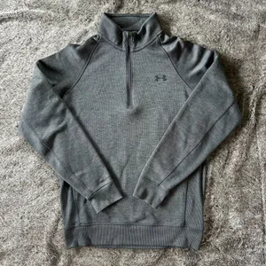 Under Armour 3/4 Zip Unisex Sweatshirt Sz Small thumbnail 1