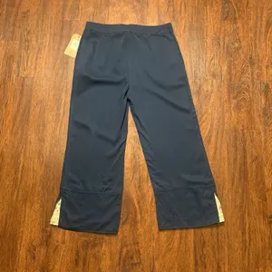 Frye & Co. Cropped Wide Leg Pants Iconic Blue Indigo Women’s Sz M New! thumbnail 4