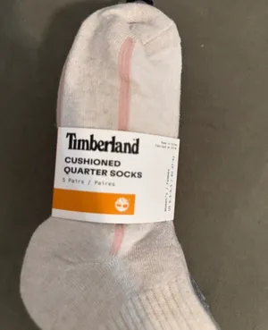 Timberland Lucky Brand cushioned quarter socks 5 pairs women’s size 6.5 -9.5 thumbnail 2