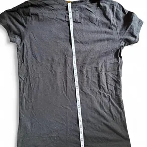 Y2K Hollister Co. black t-shirt with white 'Hollister' text and pink logo thumbnail 4
